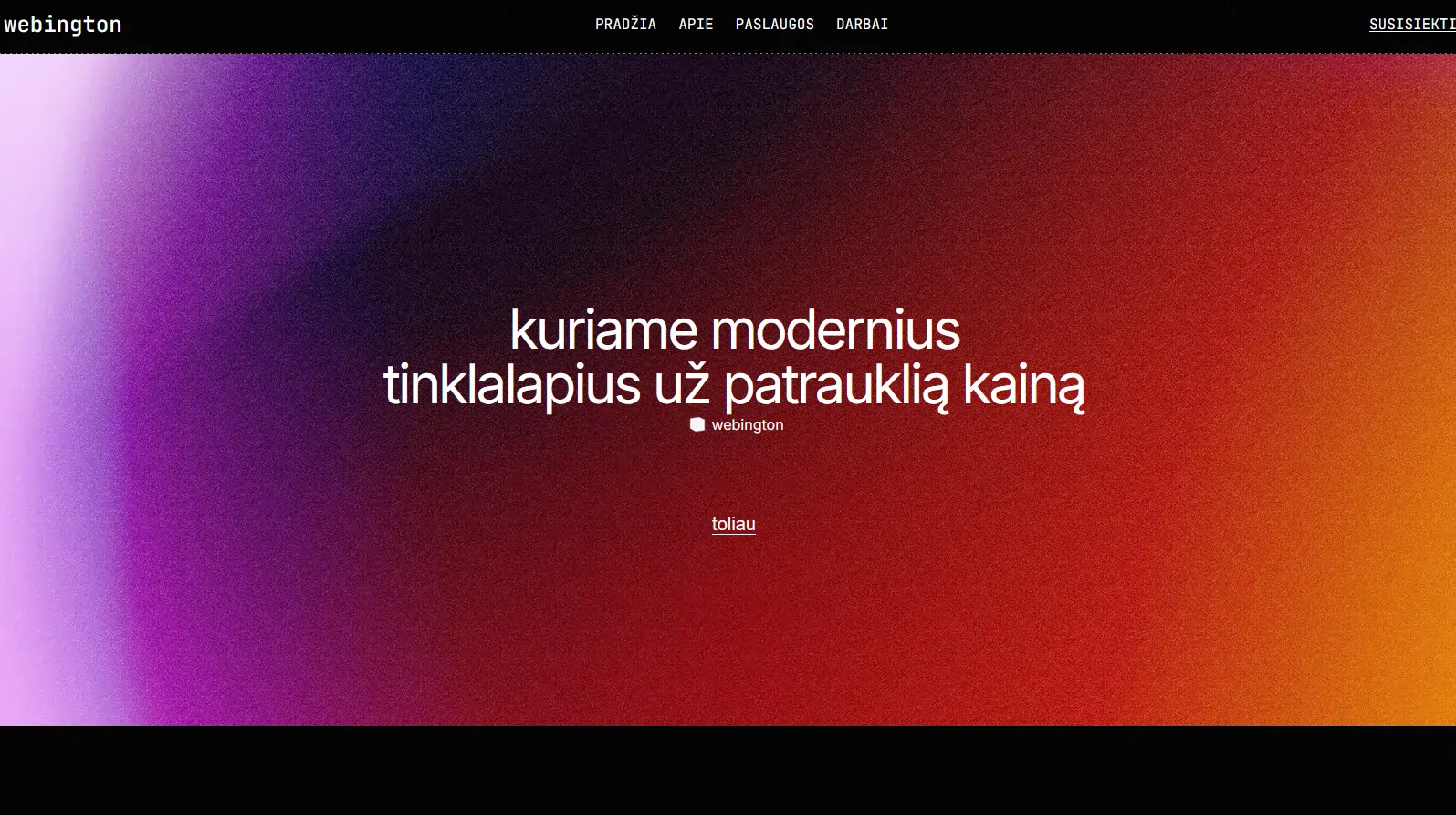 Tinklalapių kūrimas